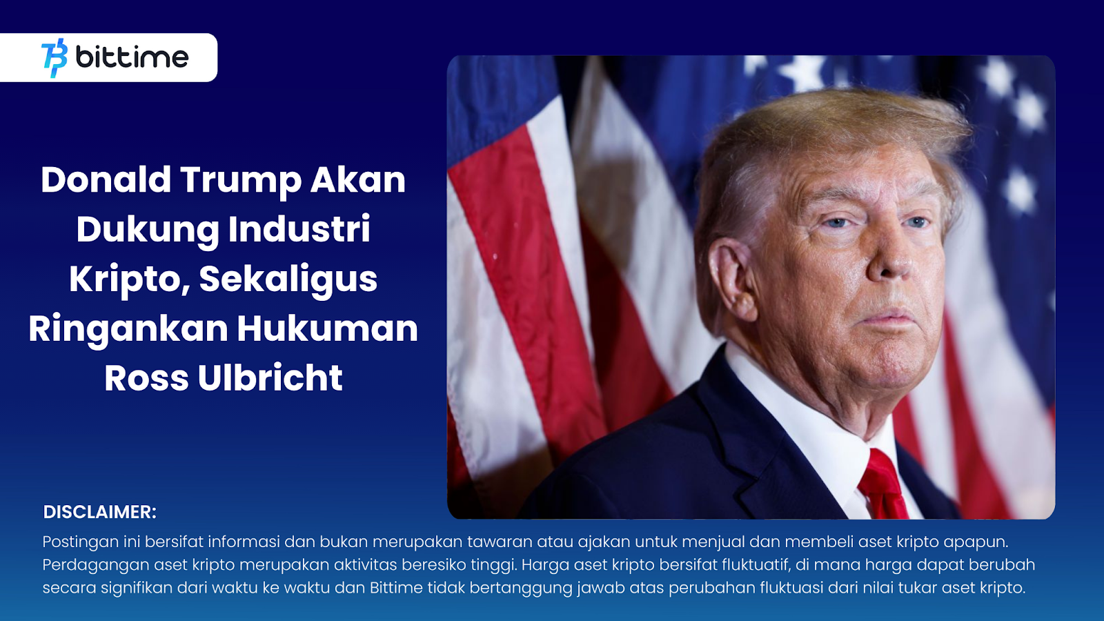Donald Trump Will Support the Crypto Industry, While Commuting Ross Ulbricht's Sentence