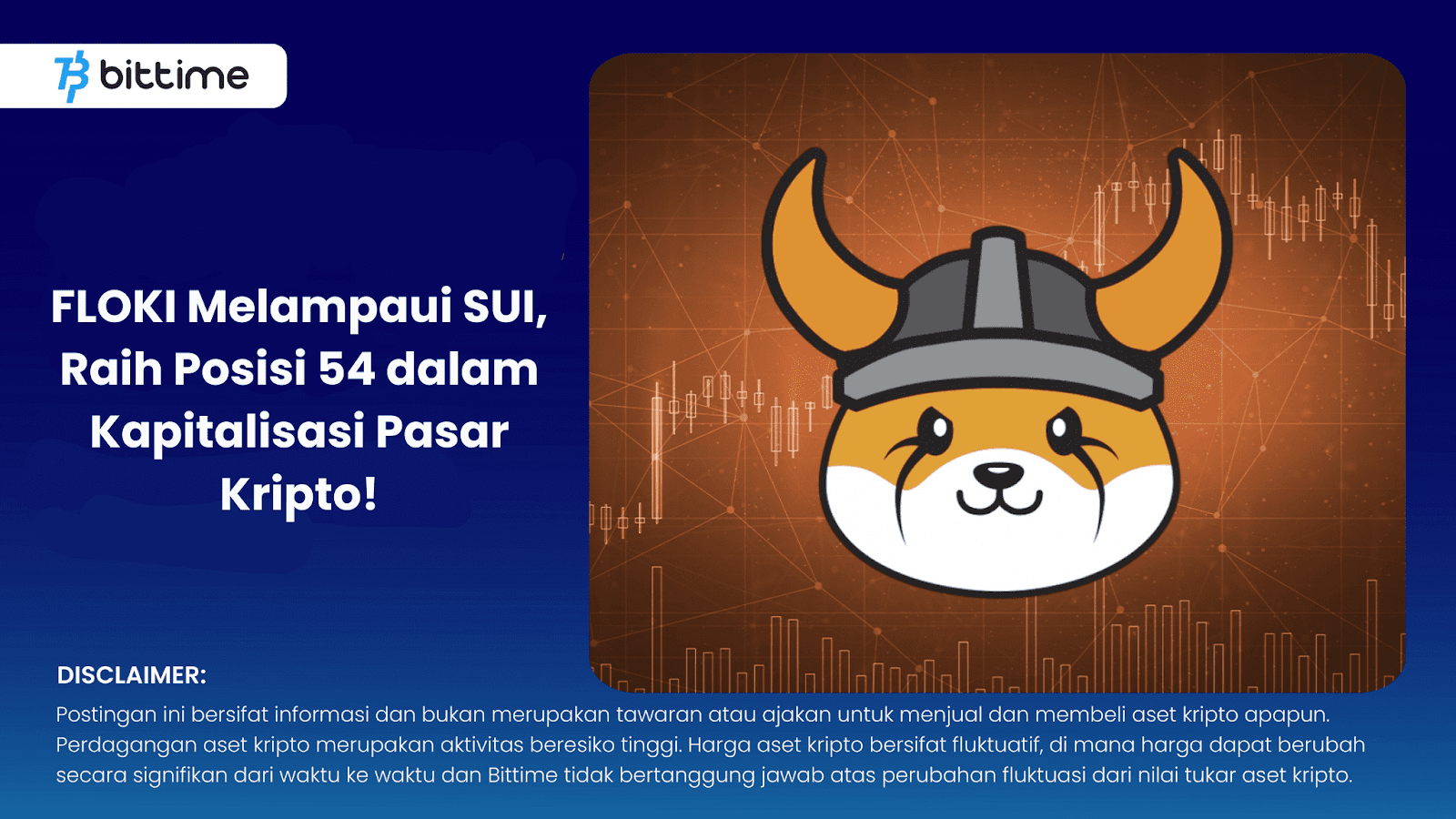Kapitalisasi Pasar Kripto FLOKI
