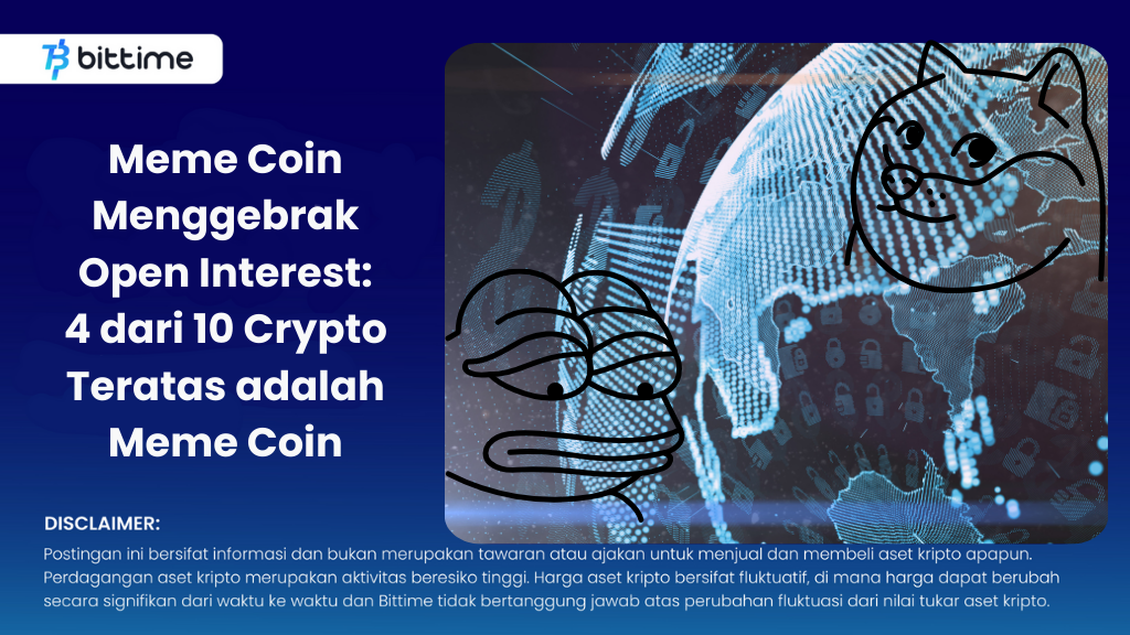 Meme Coin Kicks Off Open Interest: 4 of the Top 10 Cryptos are Meme Coins