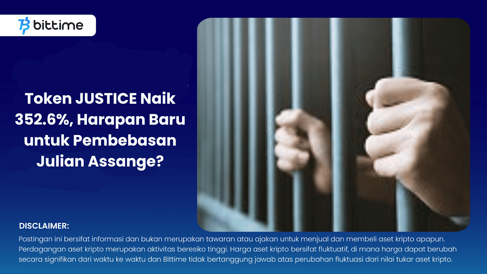 Token JUSTICE Naik, Julian Assange