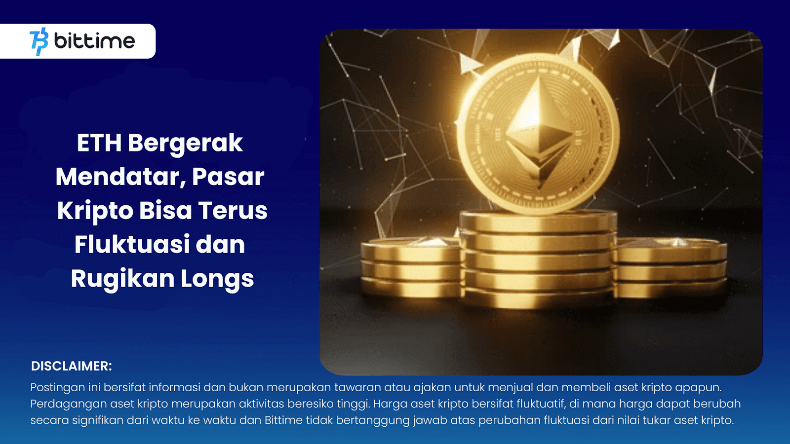 ETH, Pasar Kripto  