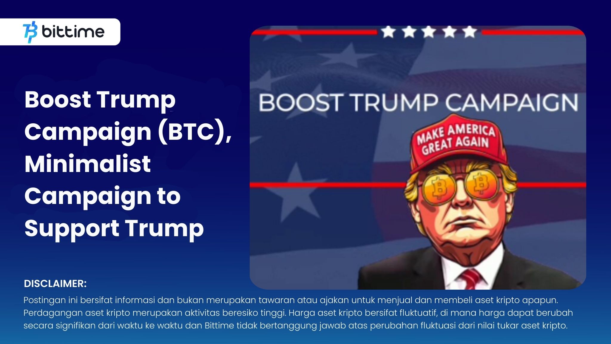 Boost Trump Campaign (BTC), Minimalist Campaign to Support Trump.jpg