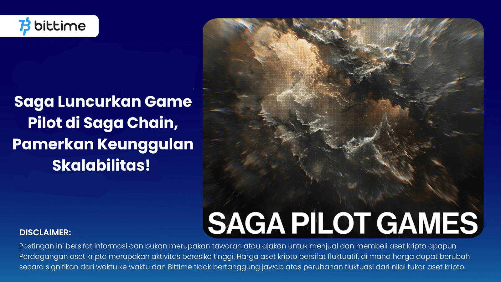 Saga Luncurkan Game Pilot di Saga Chain