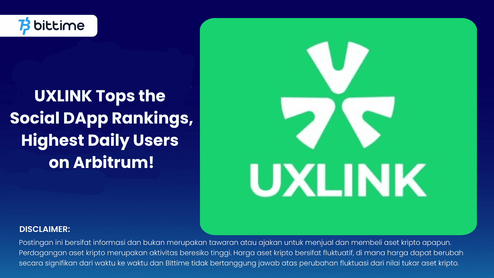 UXLINK Tops the Social DApp Rankings