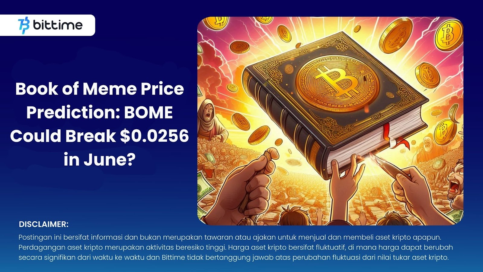 Book of Meme Price Prediction: BOME Could Break $0.0256 in June?