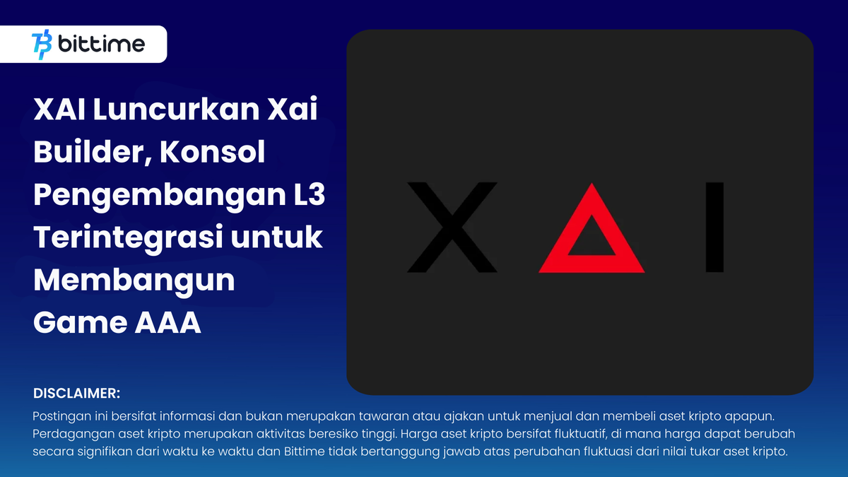 XAI Launches Xai Builder - Bittime