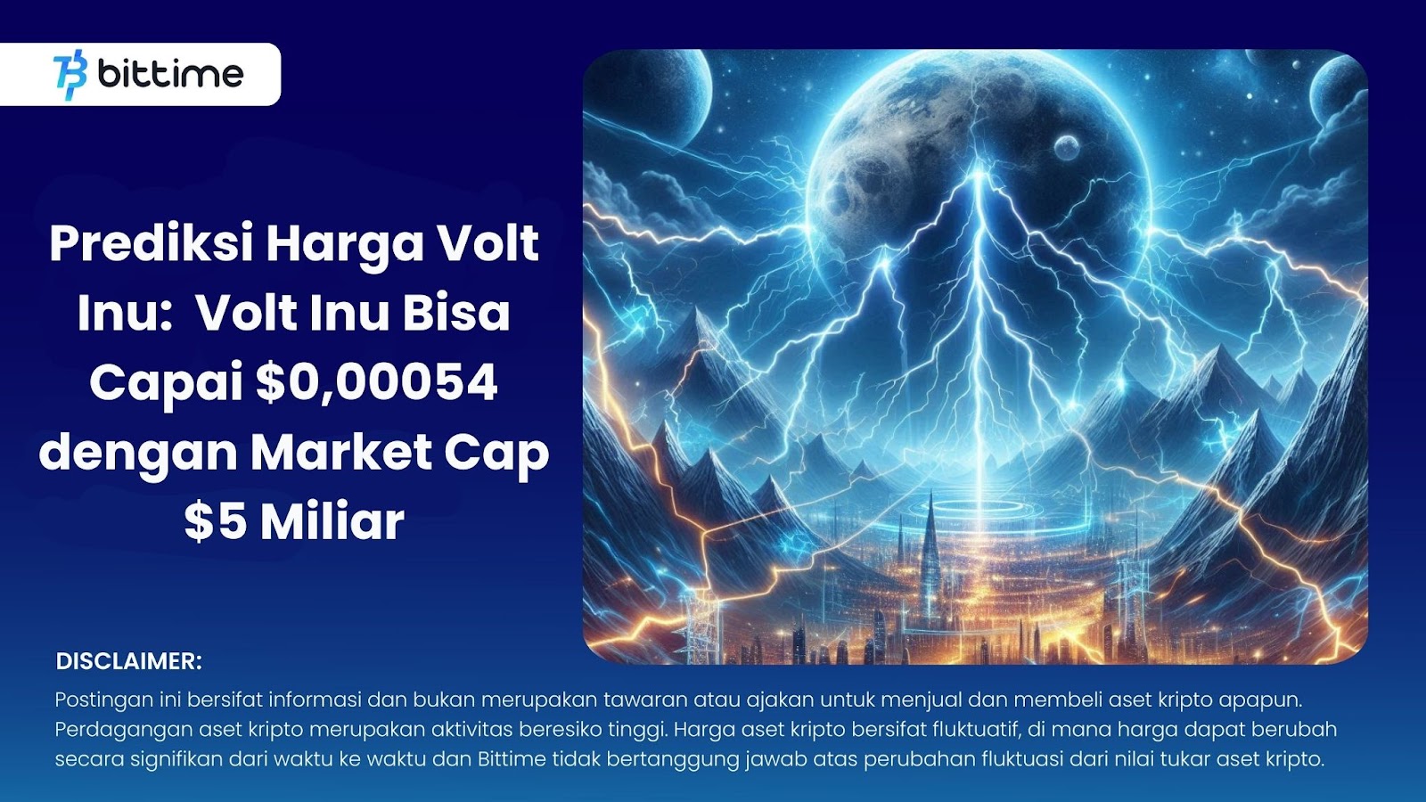 Prediksi Harga Volt Inu:  Volt Inu Bisa Capai $0,00054 dengan Market Cap $5 Miliar