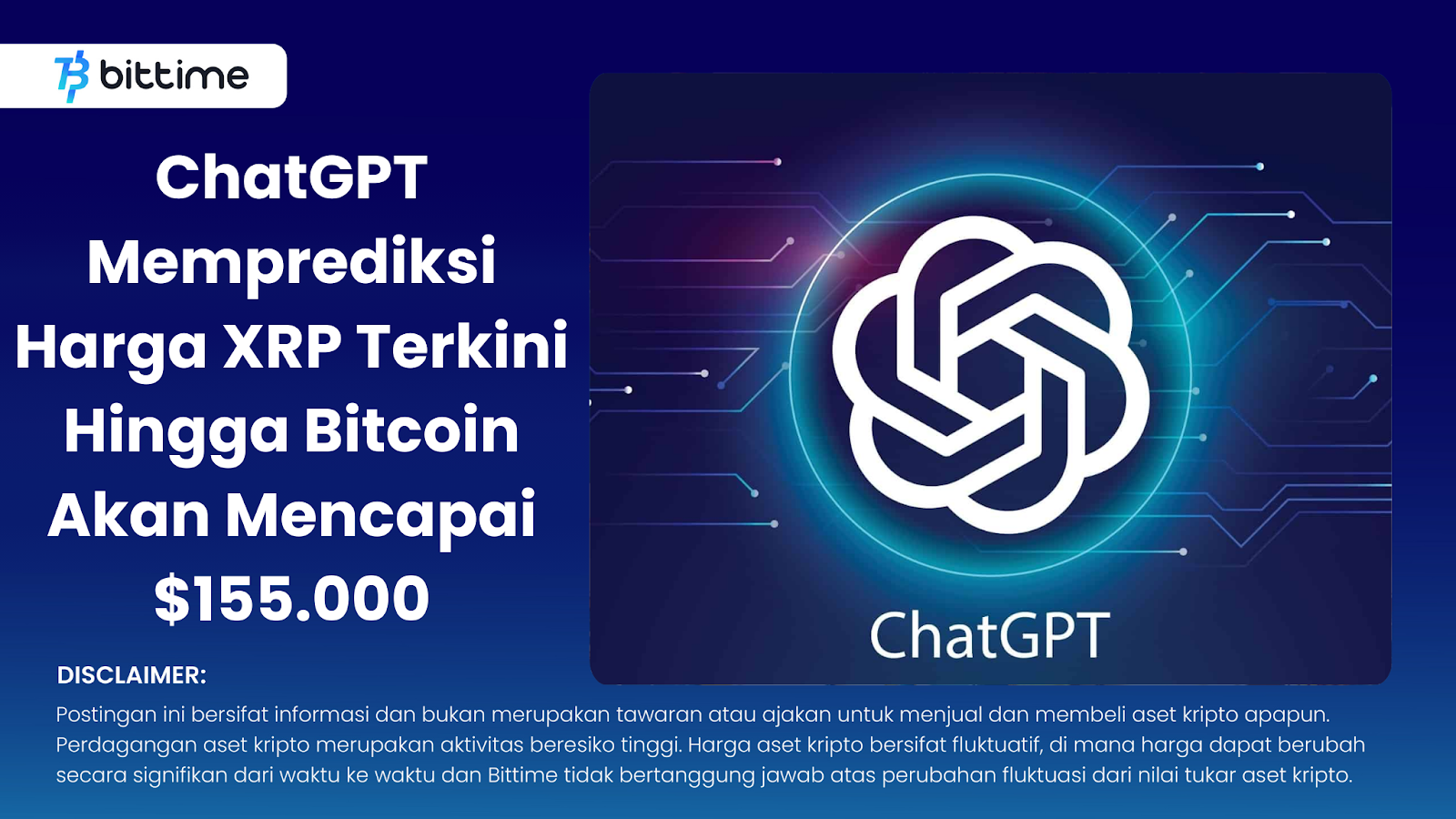 ChatGPT Predicts Current Price of XRP Until Bitcoin Will Reach $155,000