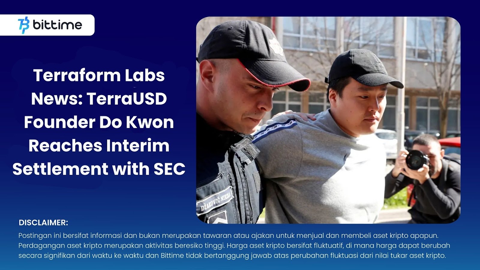 Terraform Labs News: TerraUSD Founder Do Kwon Reaches Interim Settlement with SEC