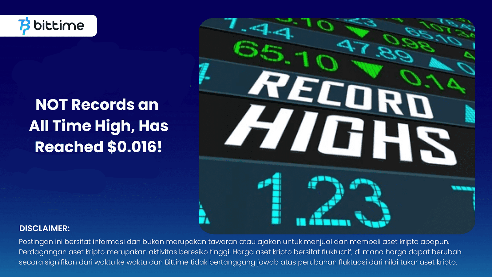NOT All Time High