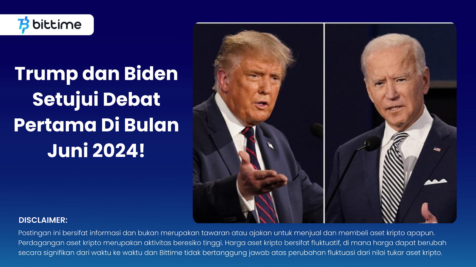 Trump and Biden Agree on First Debate in June 2024!
