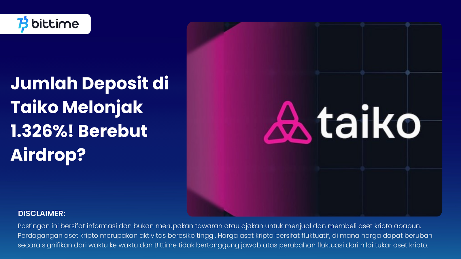 Total Deposits in Taiko Soared 1,326%! Fighting for an Airdrop?