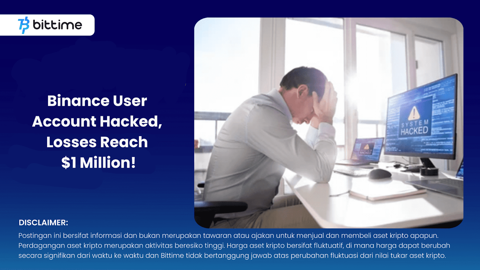 Binance User Account Hacked