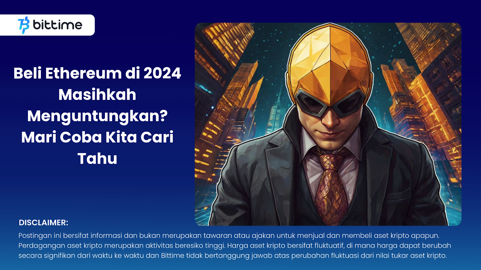 Buying Ethereum in 2024 Is It Still Profitable? Let's Try to Find Out
