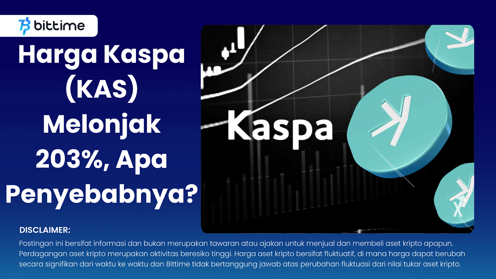 Kaspa (KAS) Price Soars 203%, What's the Cause?