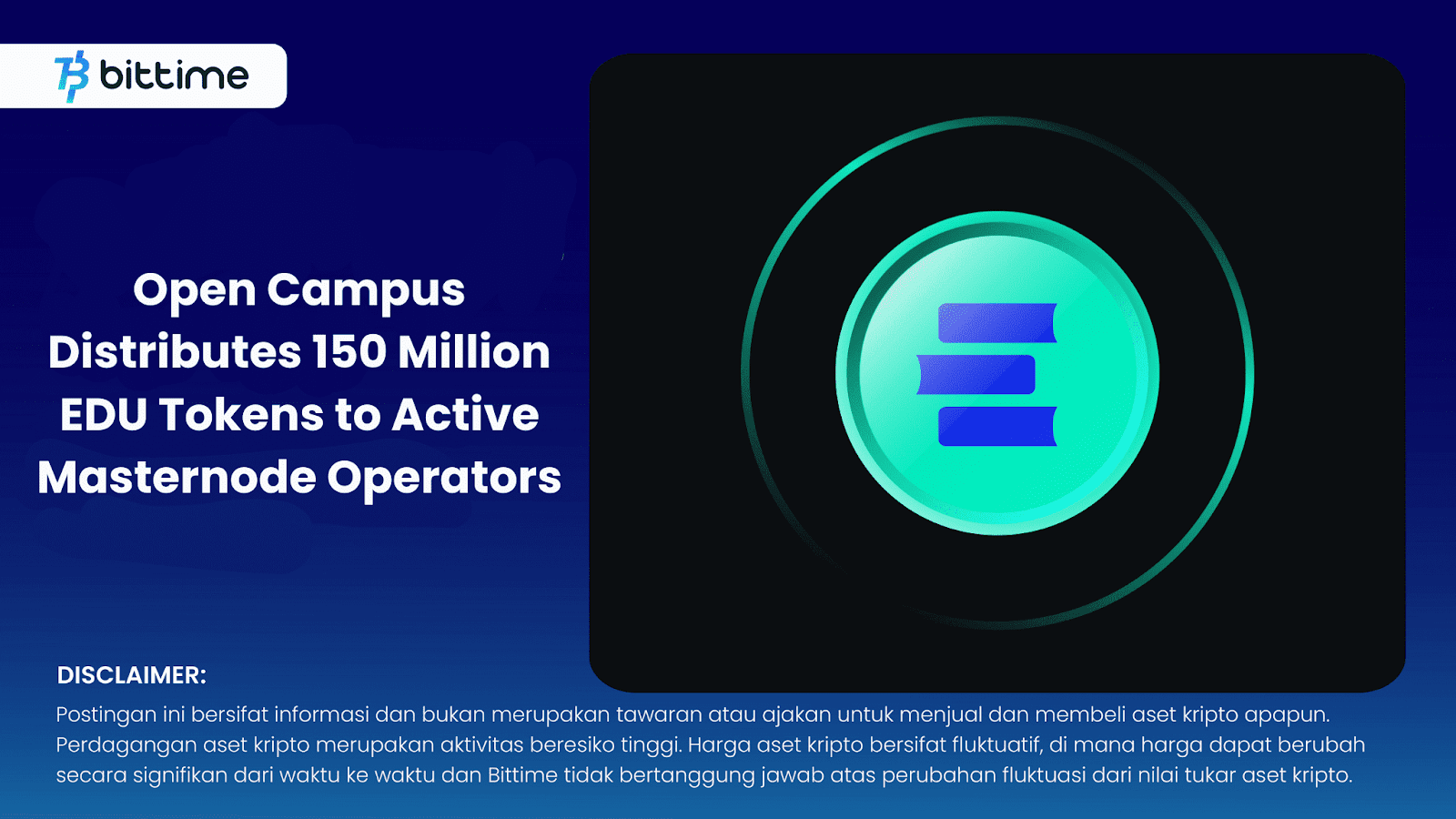 Open Campus, EDU Tokens 