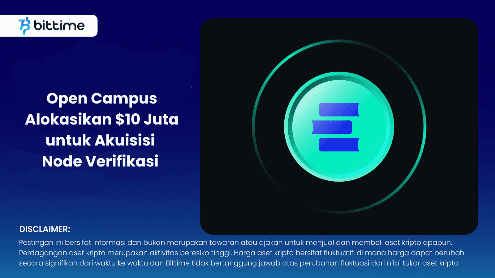 Open Campus Akuisisi Node Verifikasi