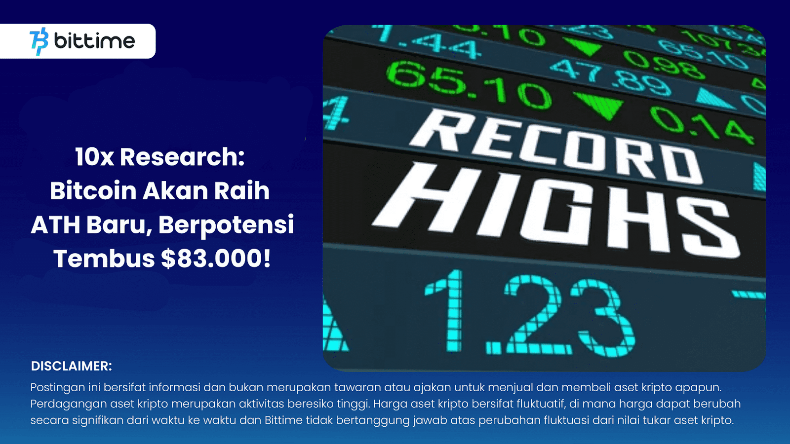Prediksi Bitcoin, ATH Baru