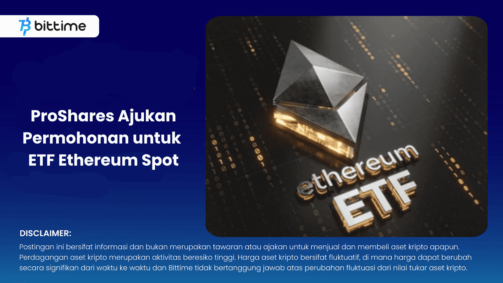ETF Ethereum Spot, ProShares 