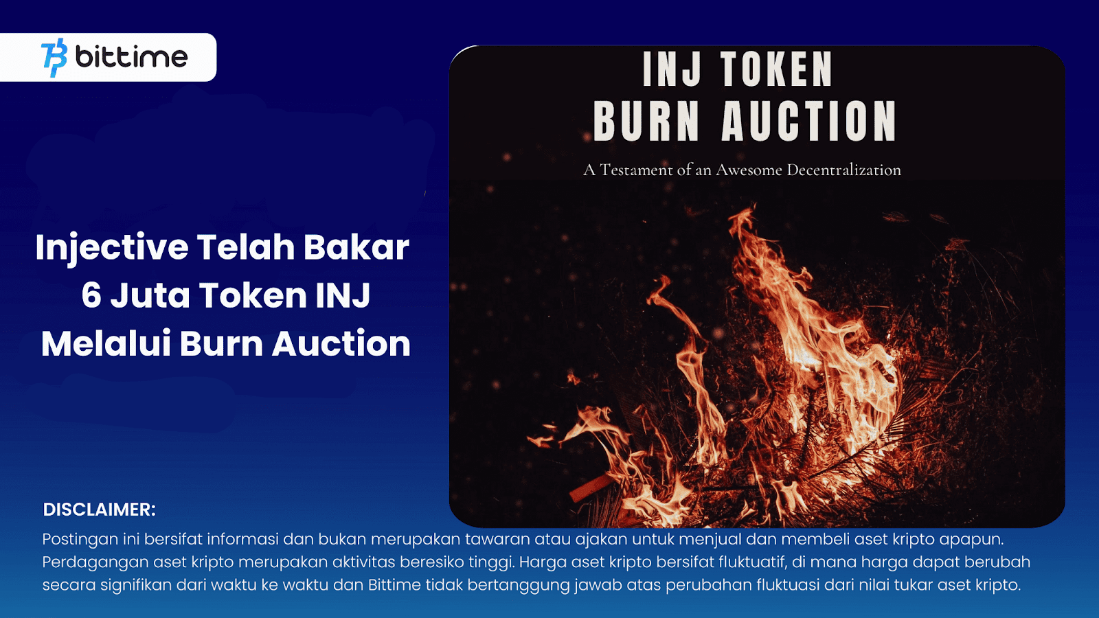 Injective Burn Auction