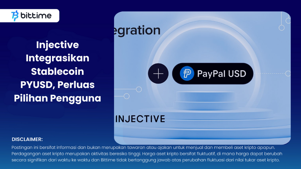 Injective Integrates PYUSD Stablecoin, Expands User Choices