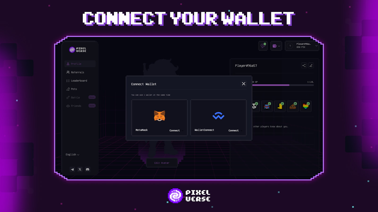 How to Connect a Crypto Wallet on Pixelverse, Follow These 2 Steps – Bittime