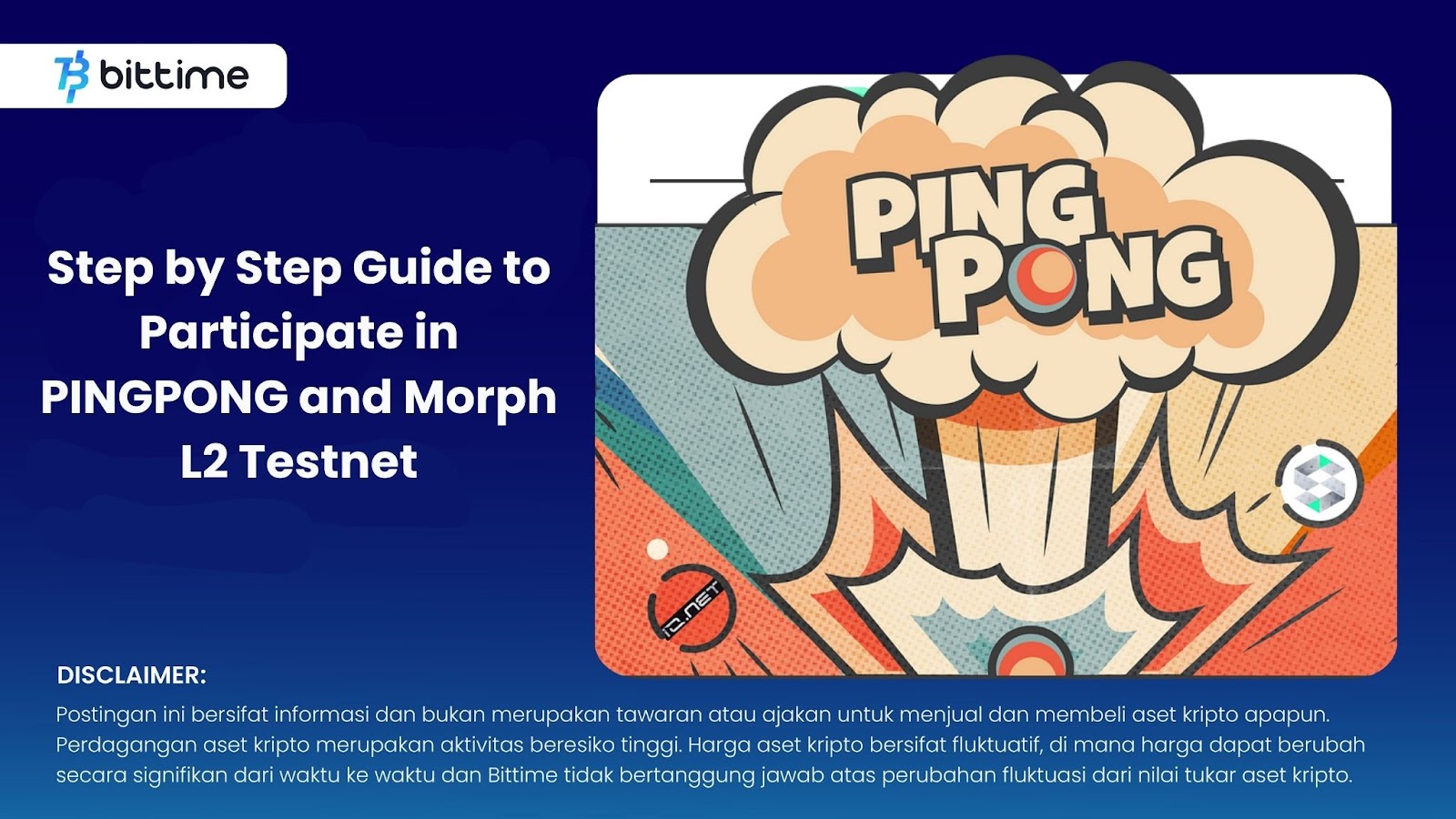 Step by Step Guide to Participate in PINGPONG and Morph L2 Testnet