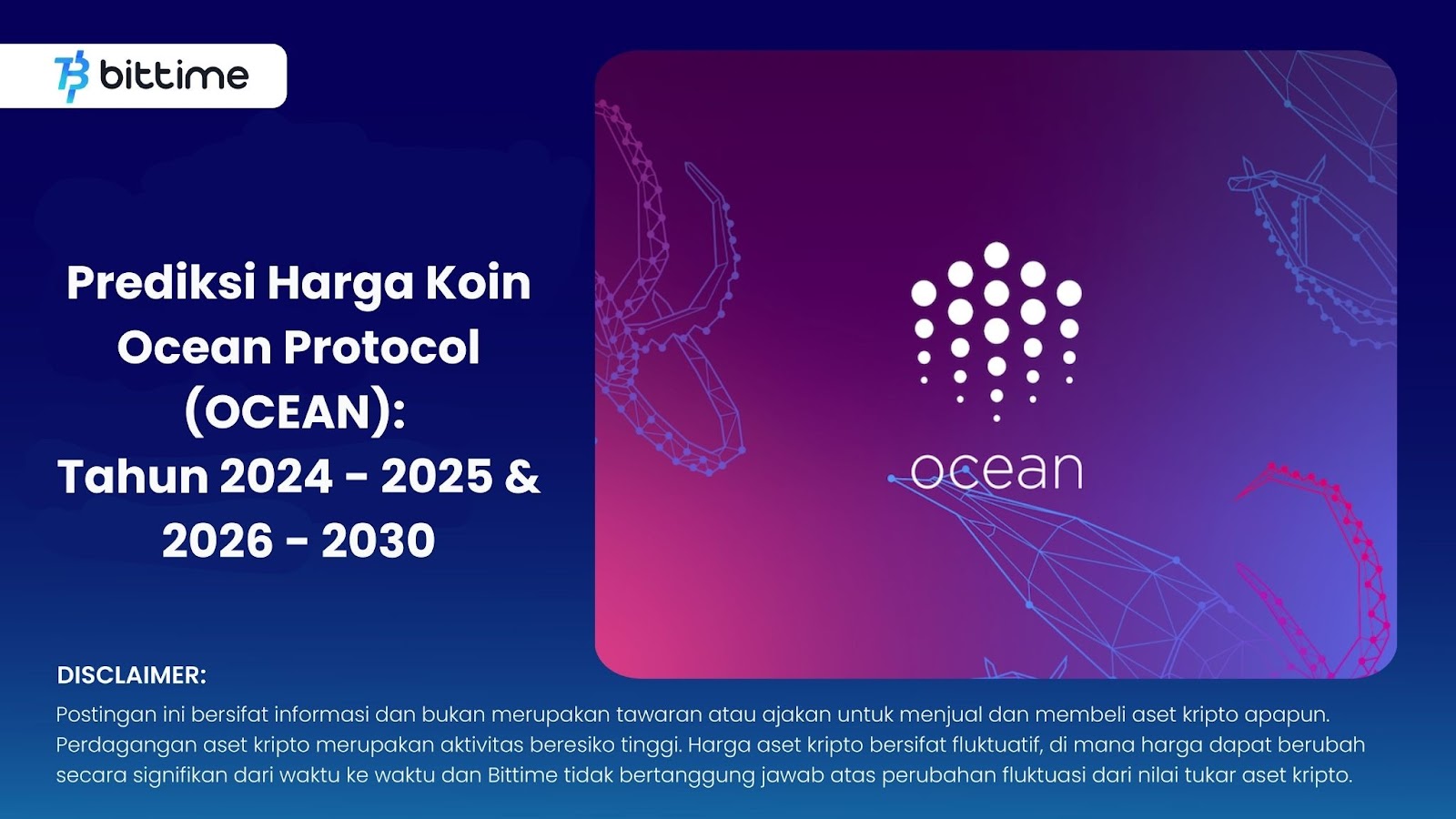 Prediksi Harga Koin Ocean Protocol (OCEAN): Tahun 2024 - 2025 & 2026 - 2030