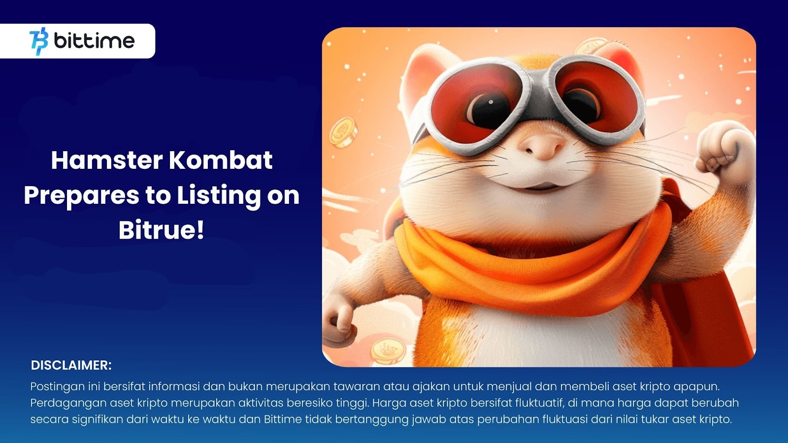 Hamster Kombat Prepares to Listing on Bitrue!