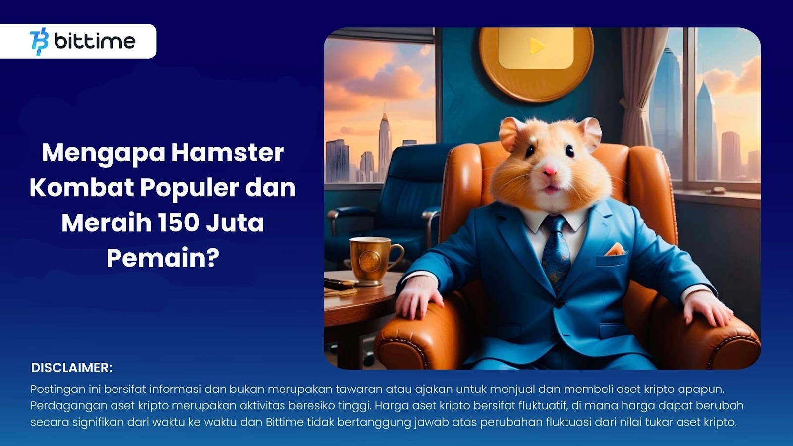 Mengapa Hamster Kombat Populer dan Meraih 150 Juta Pemain?