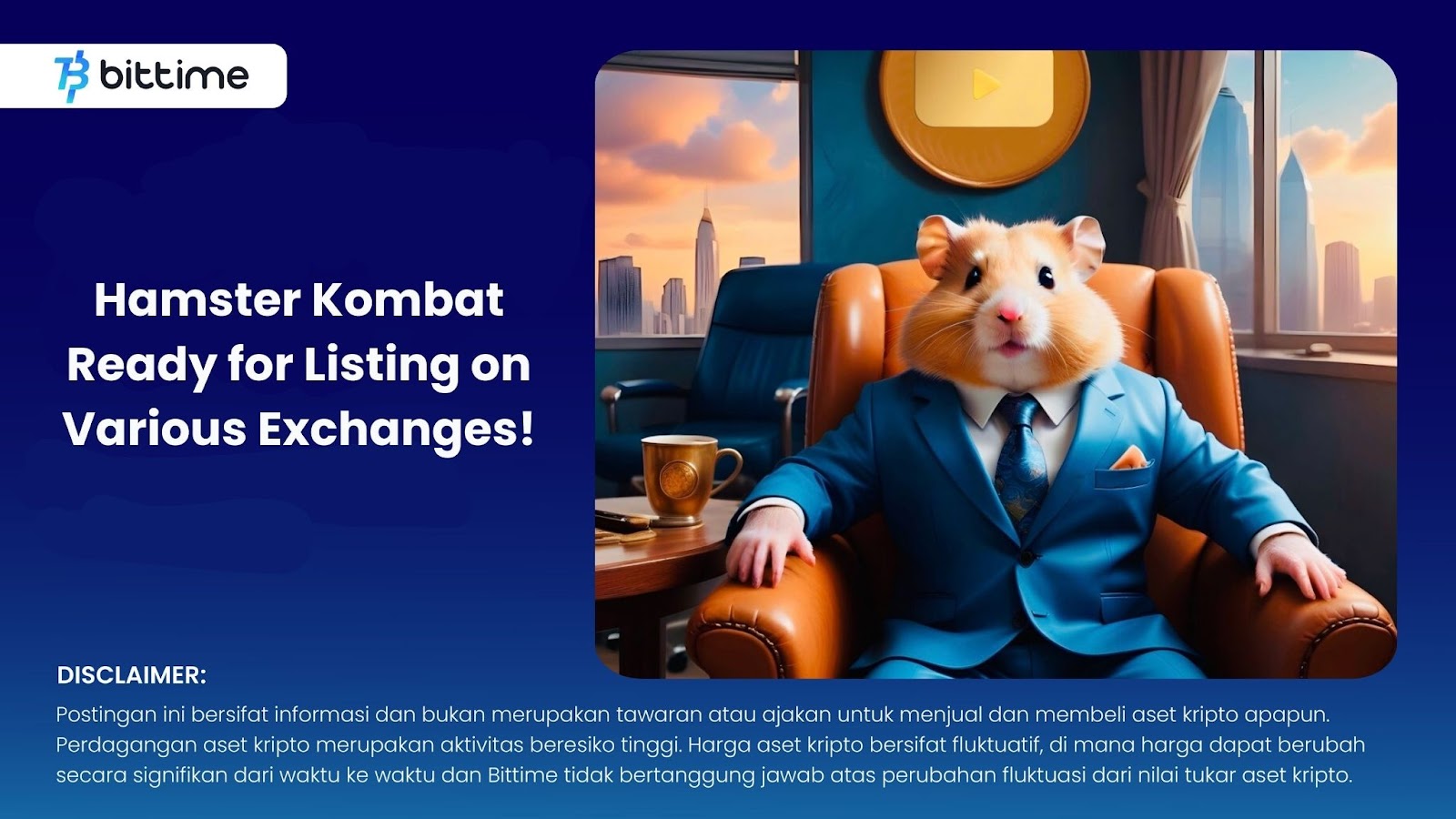 Hamster Kombat Ready for Listing on Various Exchanges!