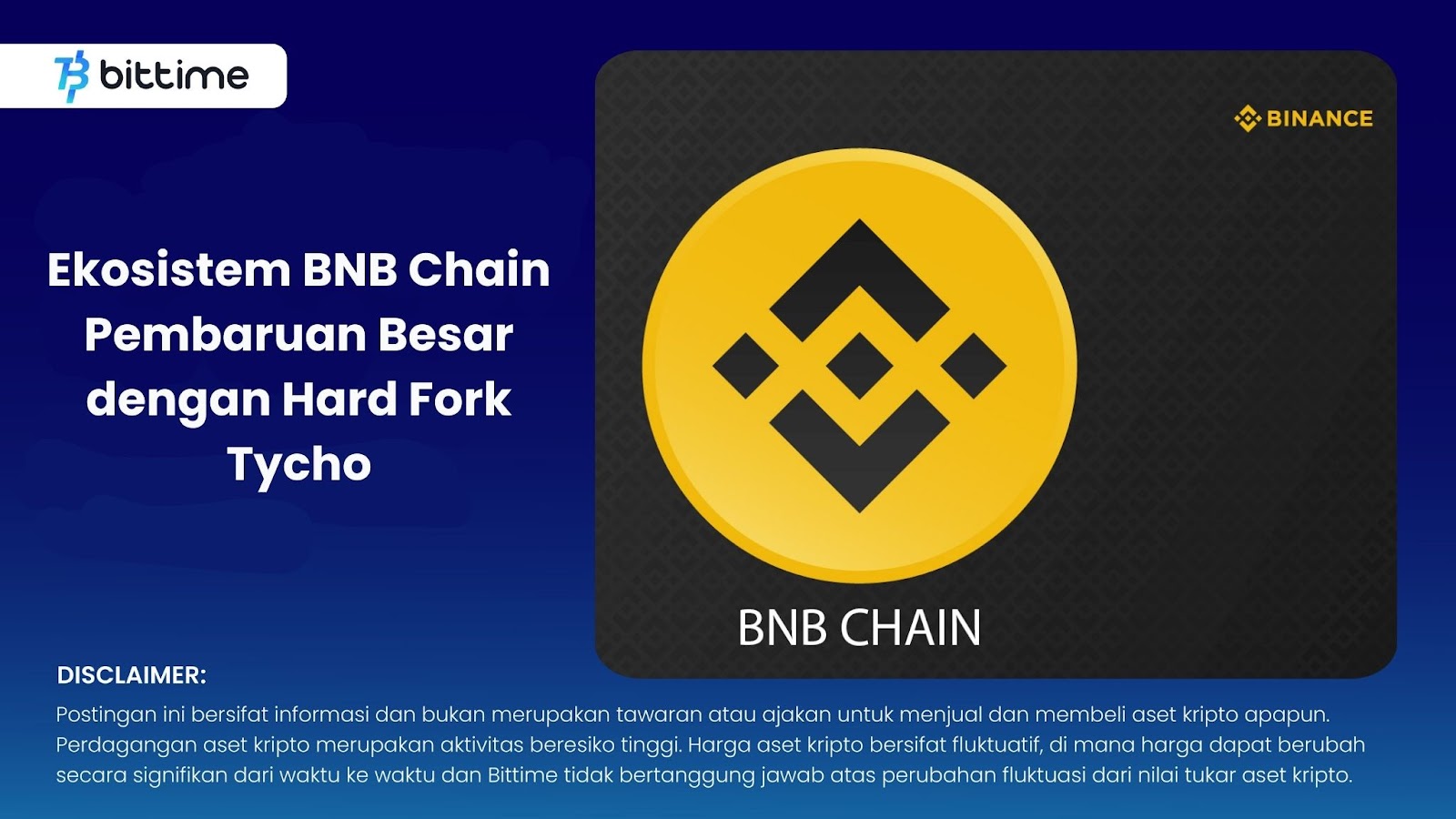 Ekosistem BNB Chain Pembaruan Besar dengan Hard Fork Tycho