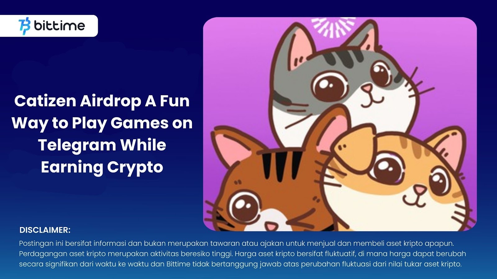Catizen Airdrop A Fun Way to Play Games on Telegram While Earning Crypto